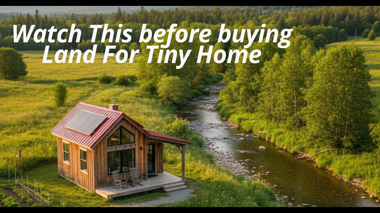 Don't Buy Land for a Tiny House Until You Watch This