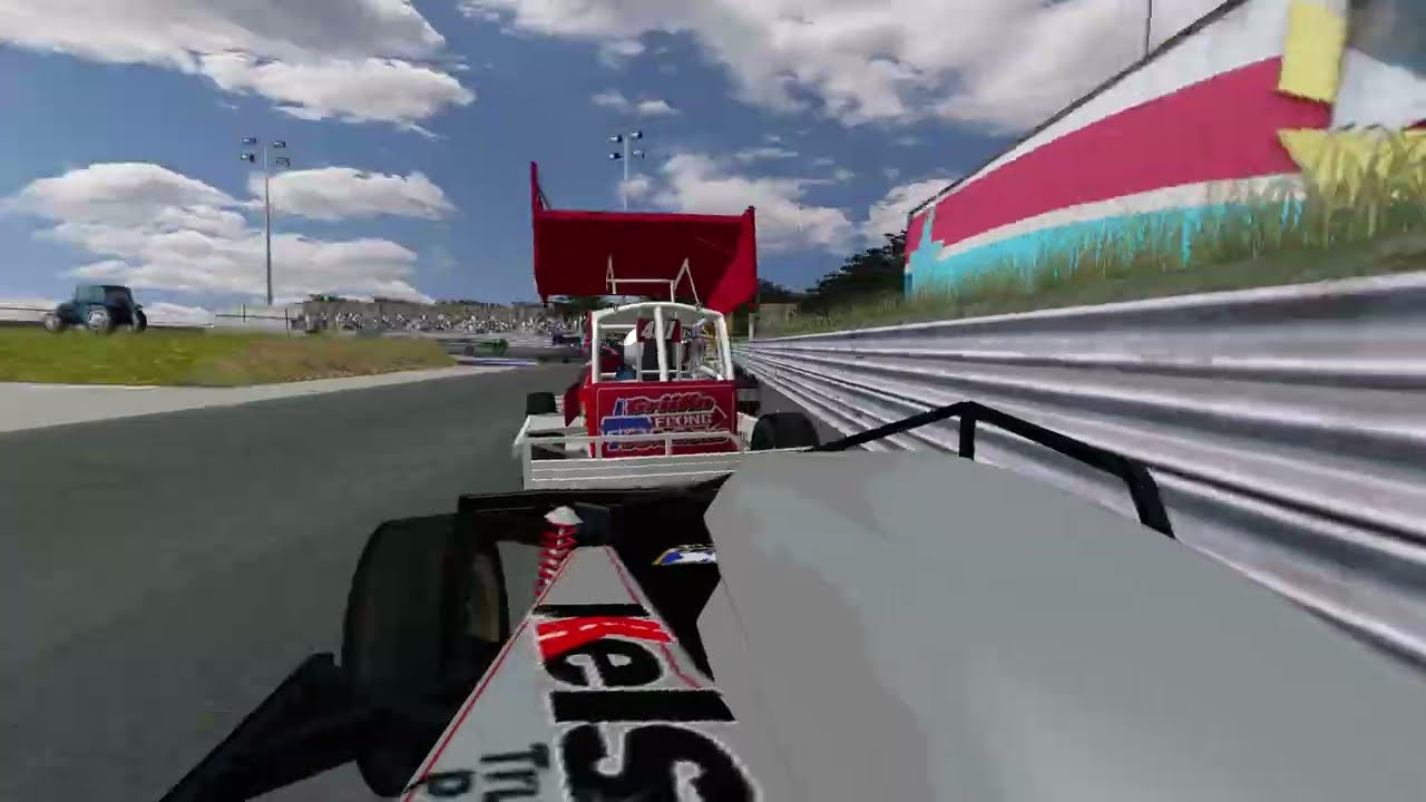 Brisca f1 Stockcar Final Birmingham - UKDIRT Rfactor onboard 435