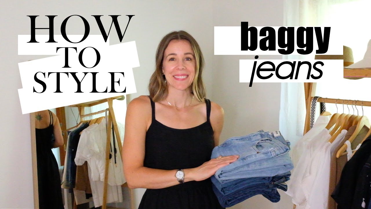 How to Style Baggy Jeans