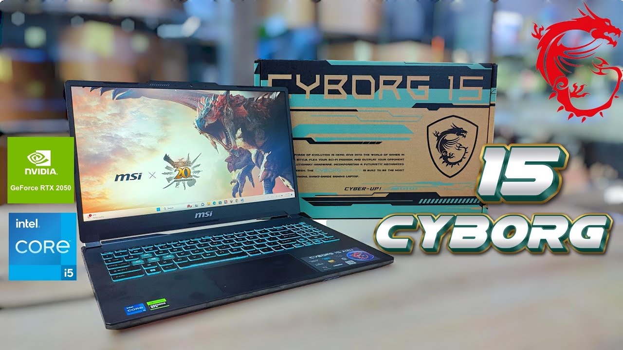 MSI Cyborg 15 | RTX 2050 Unboxing