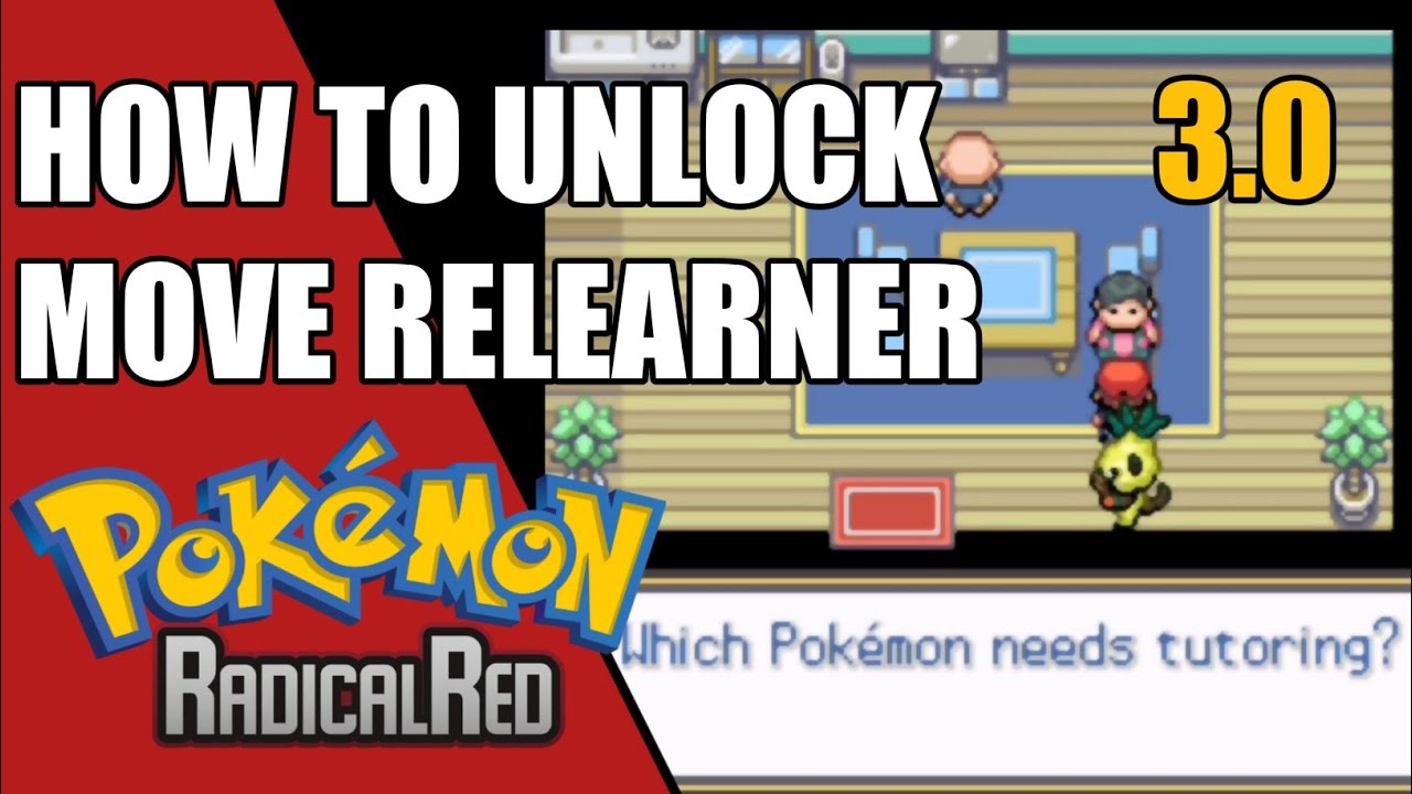 How To Unlock Move Relearner in Cerulean City - Pokémon Radical Red 3.0
