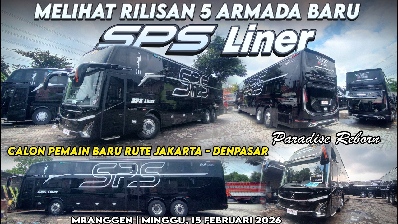 Melihat Rilisan 5 Armada Baru SPS Liner Calon Pemain baru Jakarta - Denpasar | Garasi Semarang