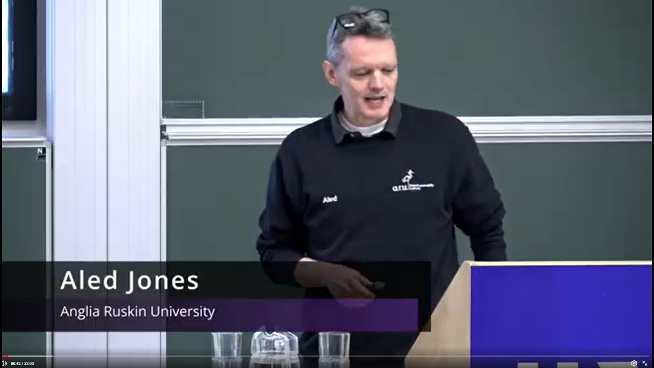 Prof. Aled Jones | Master of the Machinery: Climate and Energy Modelling