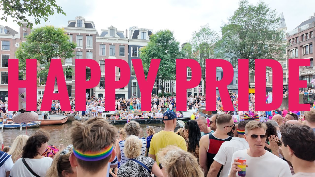 A visit to Amsterdam Pride Boat Parade 2024 🦄🏳️‍🌈