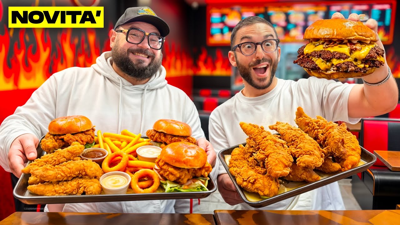 MANGIO TUTTE le NOVITÀ del MENÙ del FAST FOOD di MOCHO!!