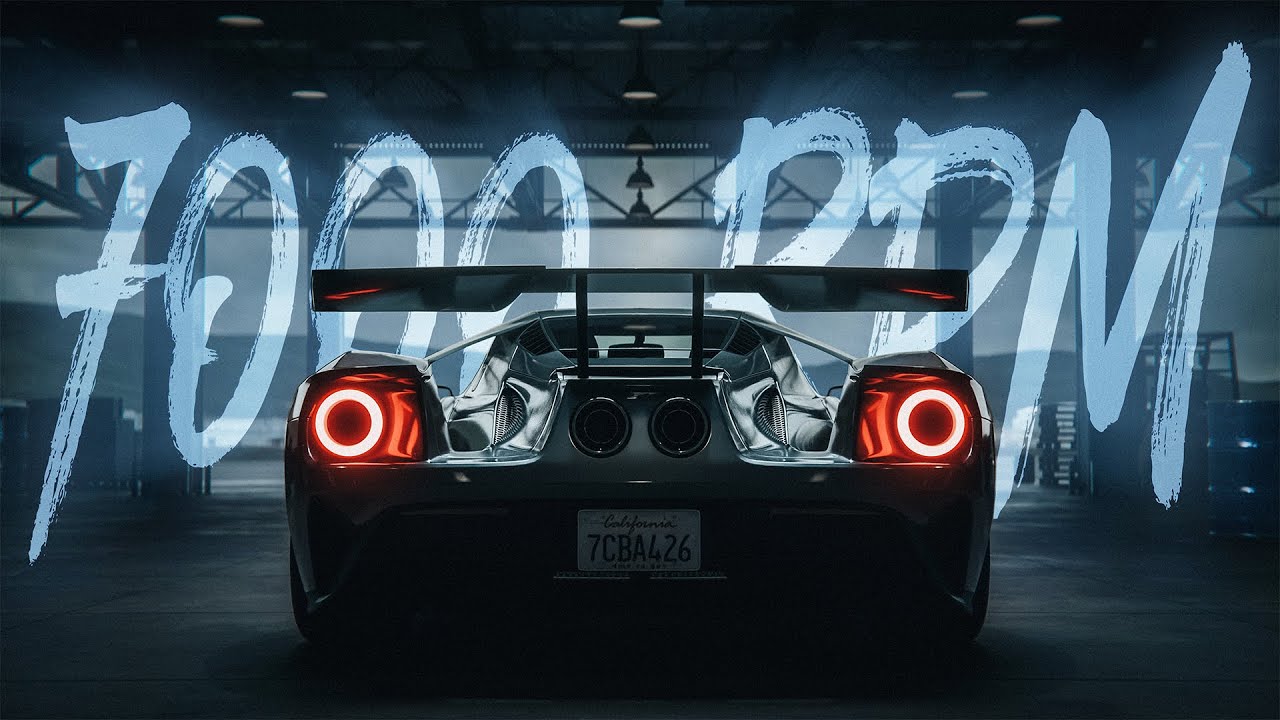 7000 RPM (Ford GT) | Cinematic Blender Car Animation