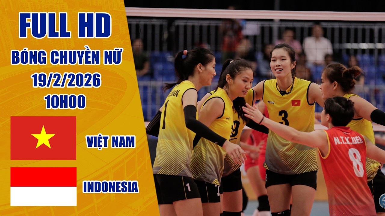 Việt Nam - Indonesia | Những huyền thoại của bóng chuyền nữ Việt Nam chơi cực hay