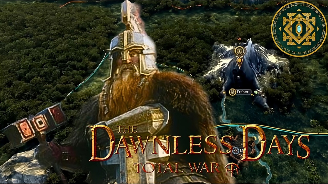 Последний бой короля Даина (Полевое сражение) - (Кампания гномов) - Dawnless Days Total War - Час...