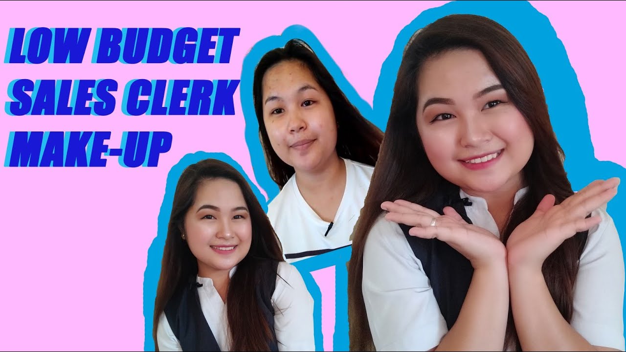 Low Budget Sales Clerk Make-up (EPIC FAIL 😁)Vlog#2