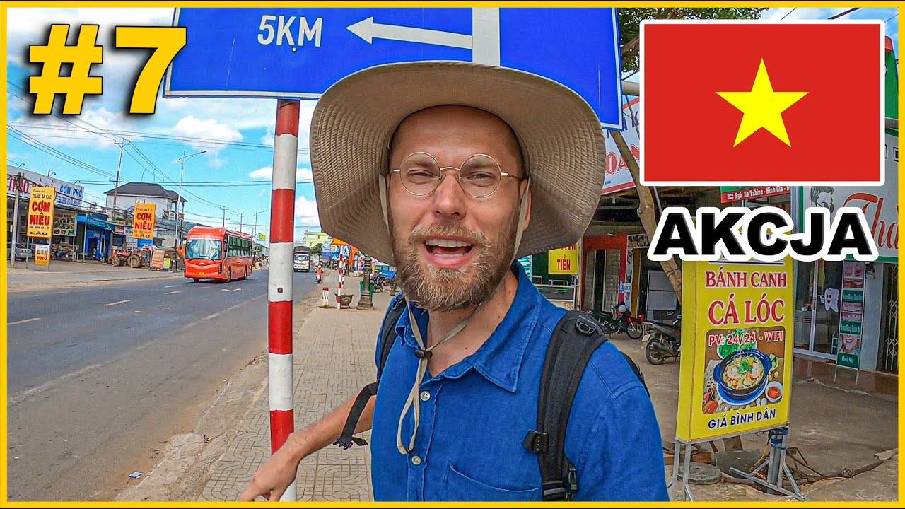 WIETNAM - CZY UDA MU SIĘ DOJECHAĆ DO Miasta DA LAT? Gruba akcja