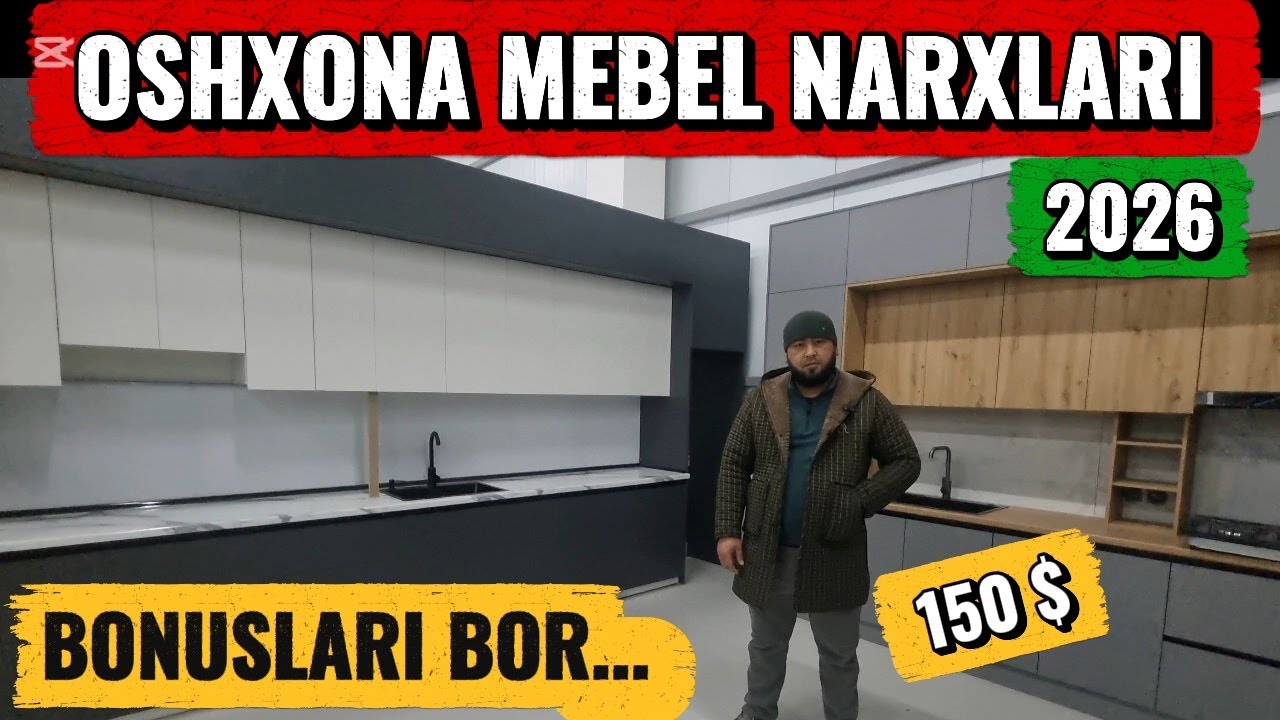 OSHXONA MEBEL NARXLARI 2026. ANDIJONDA MEBELLAR ARZONMI? #oshxonamebelnarxlari #2026 #oshxona