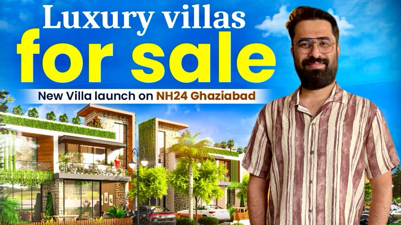 Villa and Independent House 🏡 for sale | New Villa on Nh24 Ghaziabad | Luxury Villa for sale #villa 