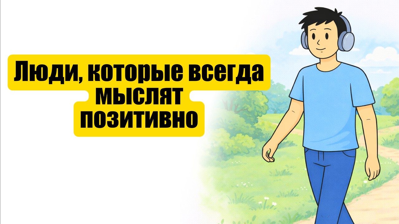 Психология людей, которые всегда мыслят позитивно | 6 черт