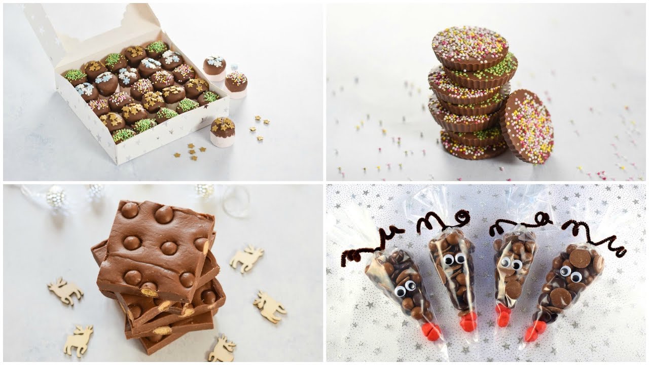 4 Quick and Easy Homemade Chocolate Gift Ideas