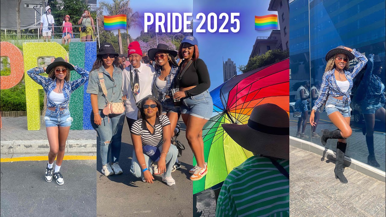 PRIDE MARCH JHB 2025 | Mbalzmaboneng ||Southafricanyoutuber 