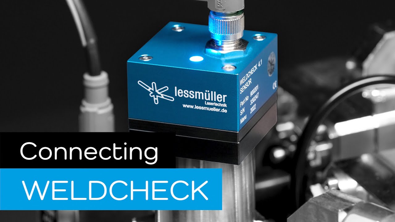 Connecting WELDCHECK
