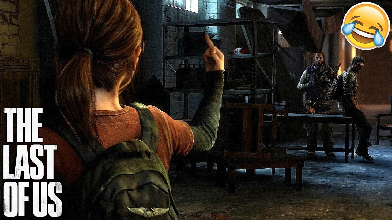 The Last of Us - Элли против Билла (смешные моменты)