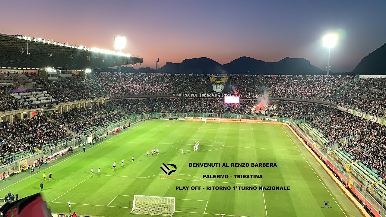 Palermo - Triestina Play Off - Ritorno 1° Turno Nazionale