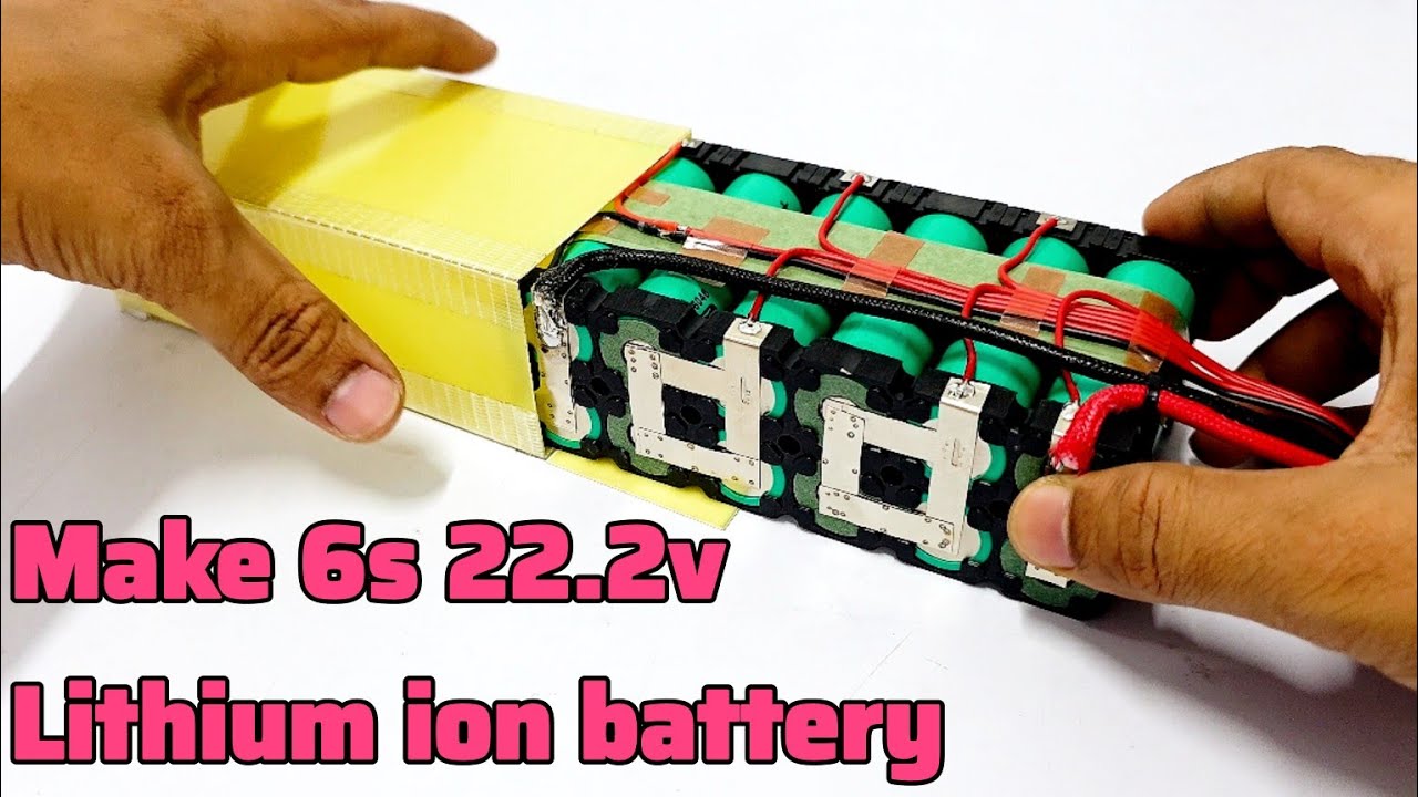 How to Make Drone Battery 6s 8400mAh Li ion Battery Pack 2026