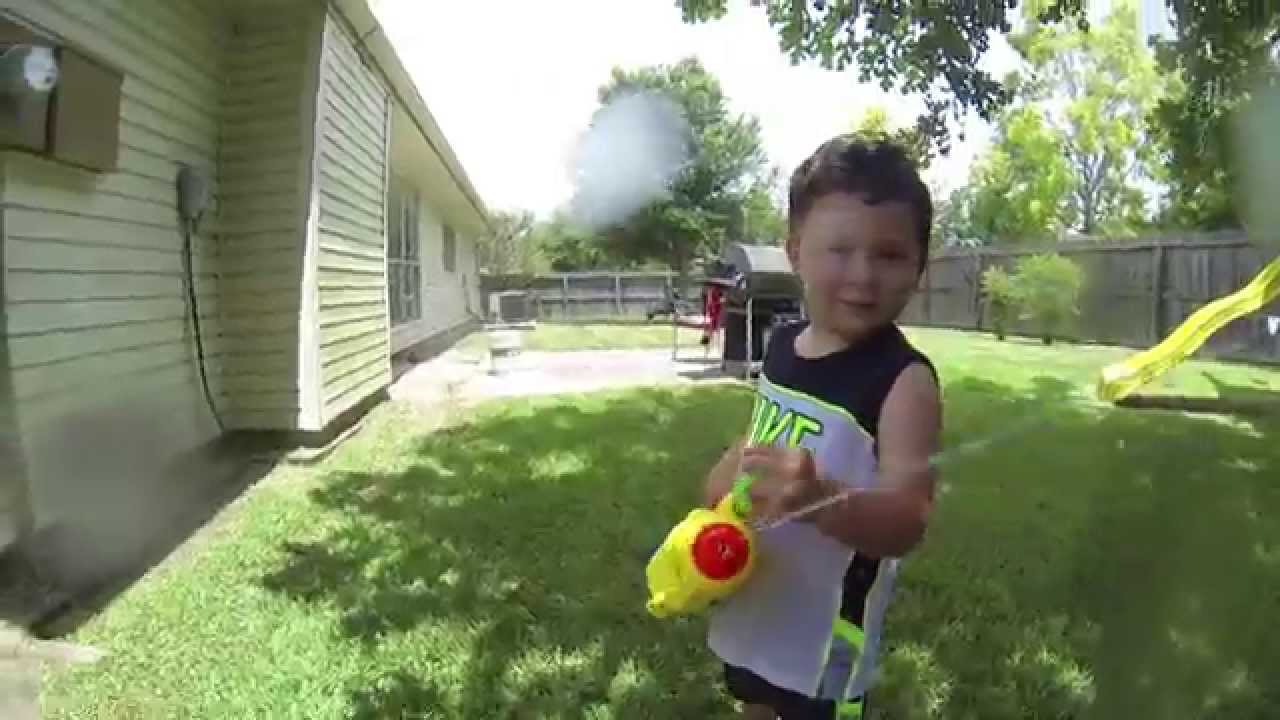 Perez Water Balloon Fight!