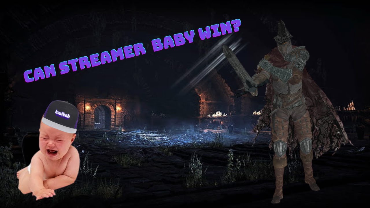 Dark Souls baby takes on the first hard boss, is it beatable?
