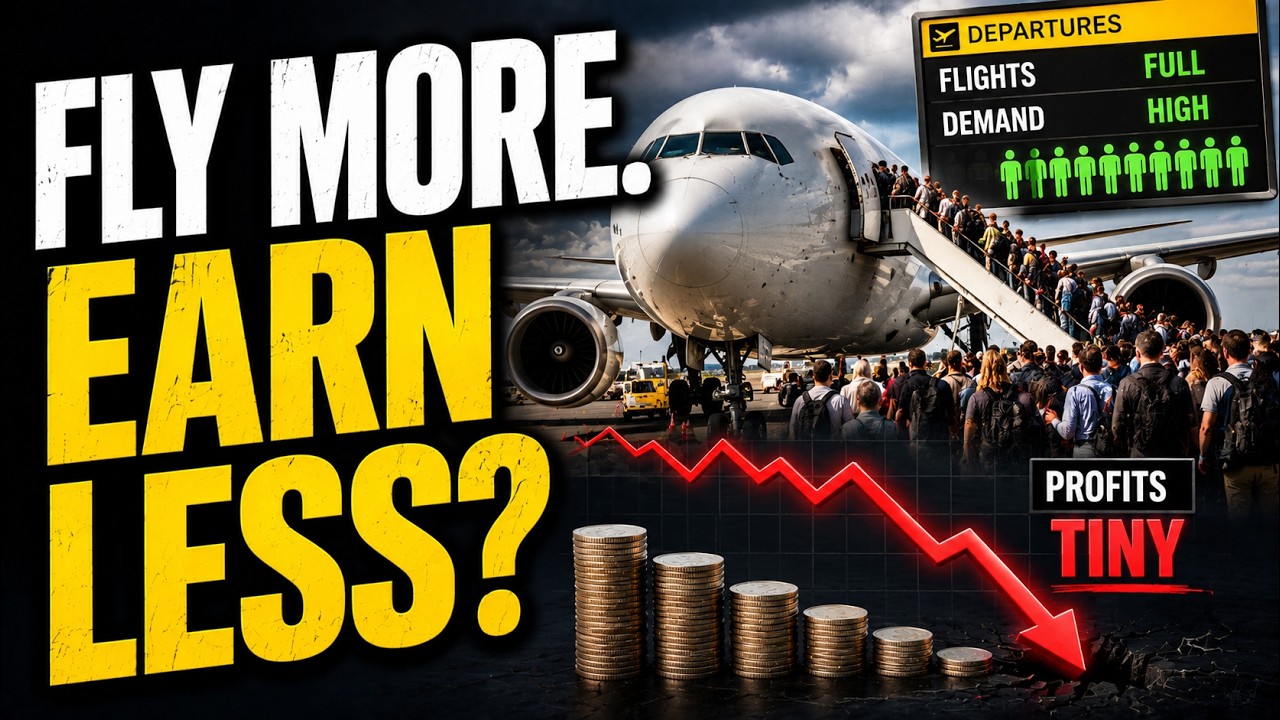 The Airline Industry: HUGE Demand, TINY Profits