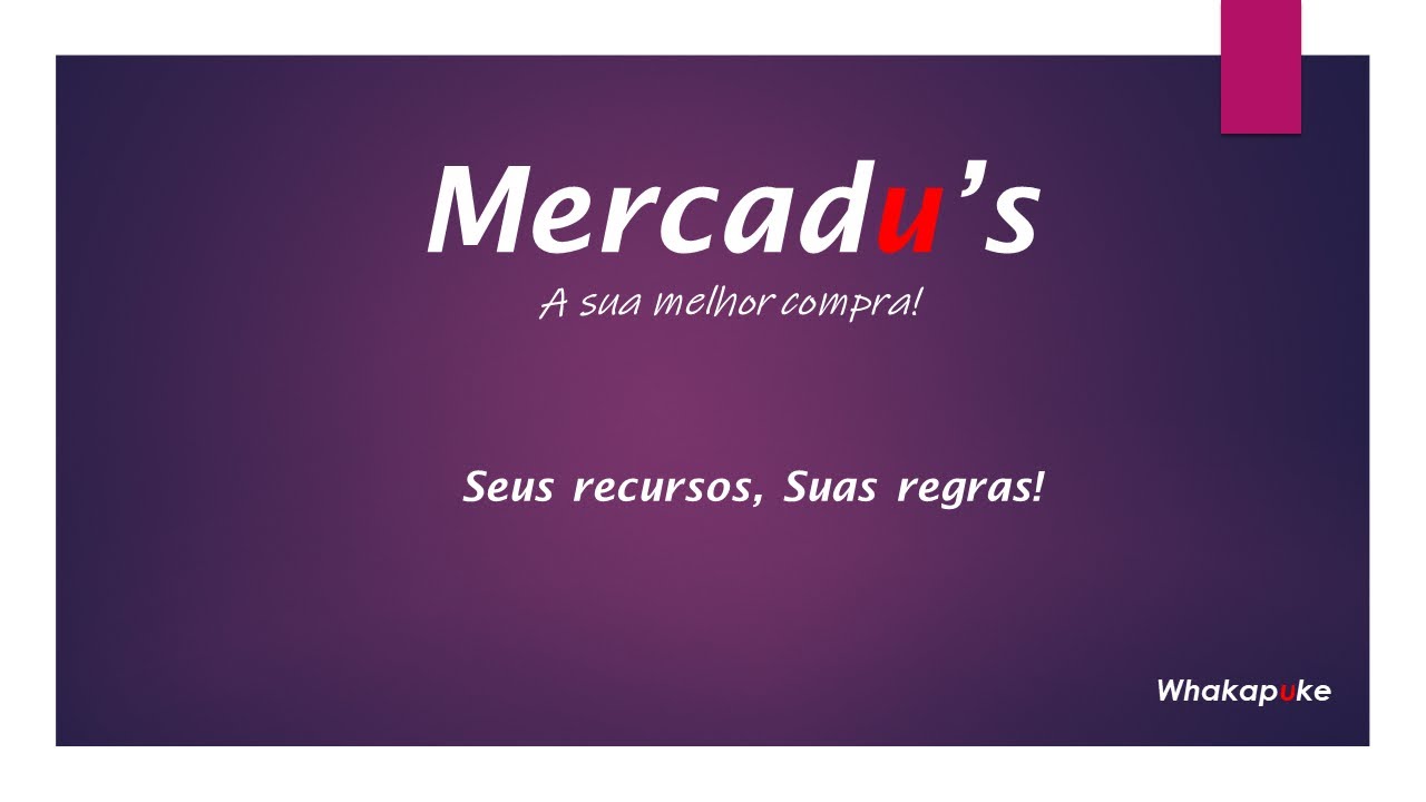 Mercadus Aplicativo de Compras Inteligente (em portugu&ecirc;s)