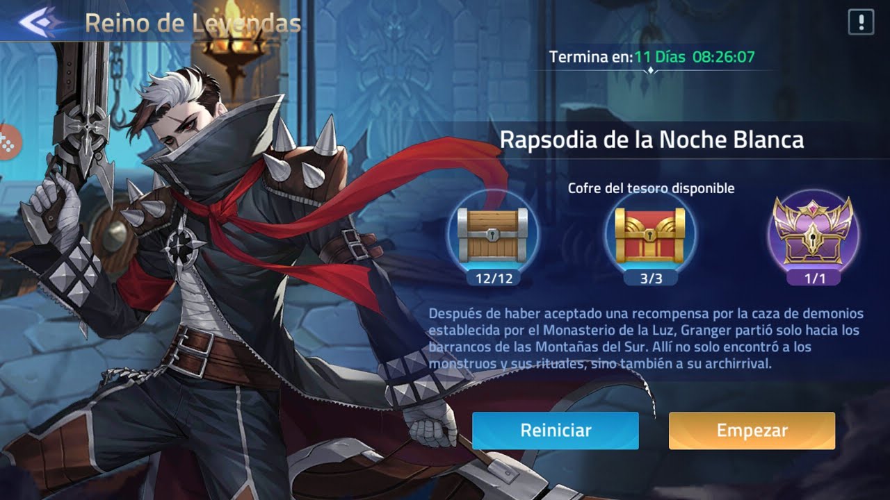REINO DE LEYENDAS: RAPSODIA DE LA NOCHE BLANCA - MLA