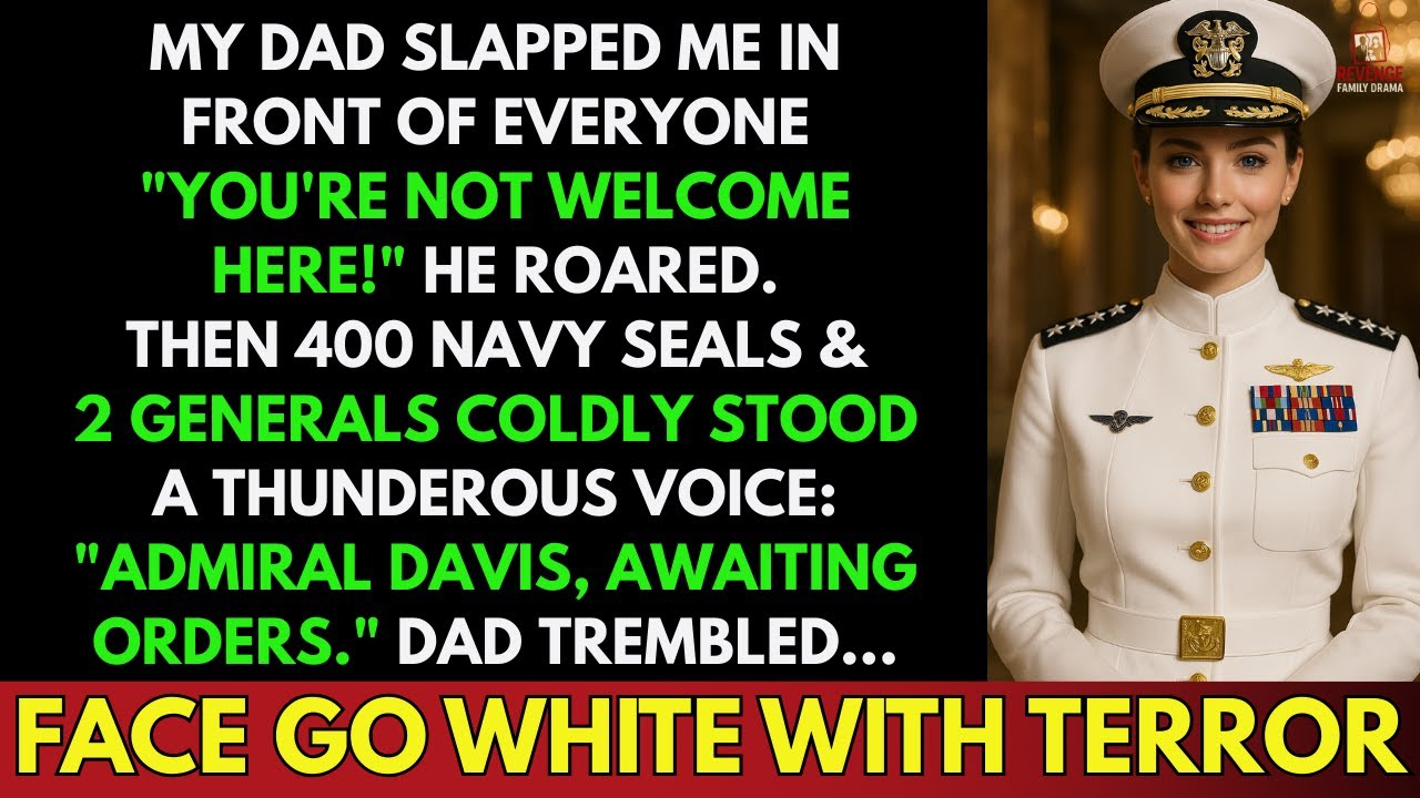My Dad Humiliated Me in Front of Everyone — Then 400 SEALS & 2 Generals Rose To Their Feet For Me