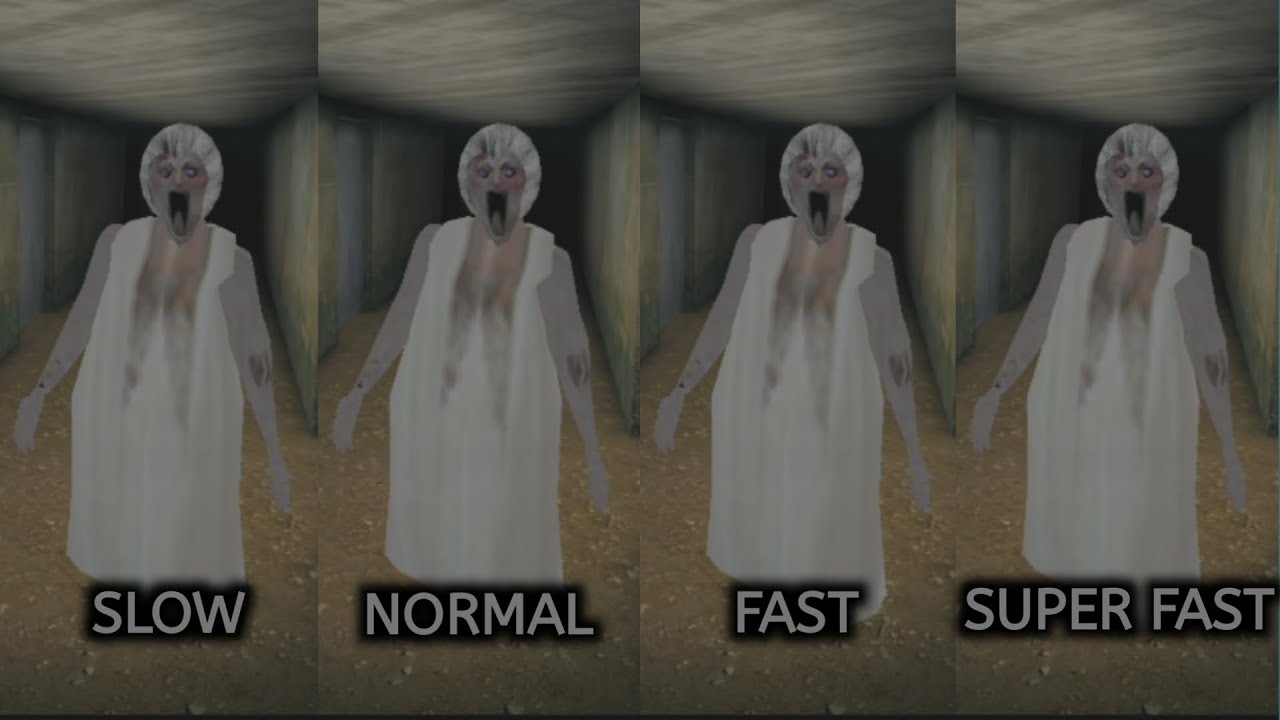 Slendrina : The Cellar 2 chase music in slow, normal, fast and superfast
