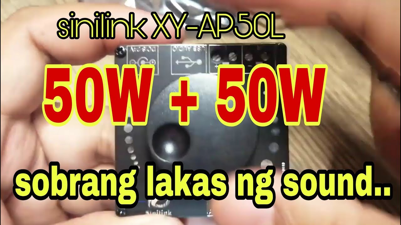 Sinilink XY-AP50L MINI BLUETOOTH CLASS D AMPLIFIER | unboxing/ reviews assembly/sound testing