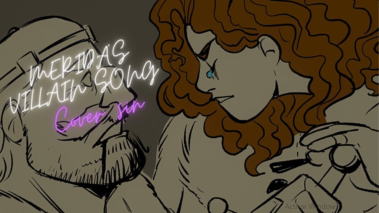 MERIDA'S VILLAIN SONG - Touch the Sky | ANIMATIC | Brave cover by Lydia the Bard • Cover Sin •