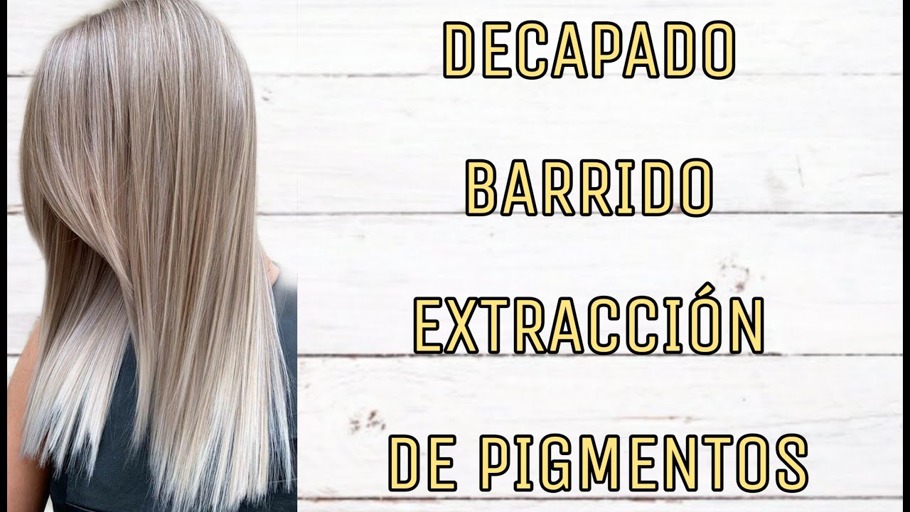 COMO hacer un BARRIDO DECAPADO decoración blonde hair TUTORIAL peluquería FACIL Y RÁPIDO año 2021