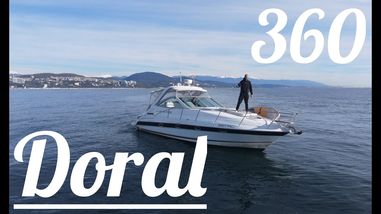 NaVode обзор канадского катера Doral 360 2003 г.в. уже не американец но еще не европеец.