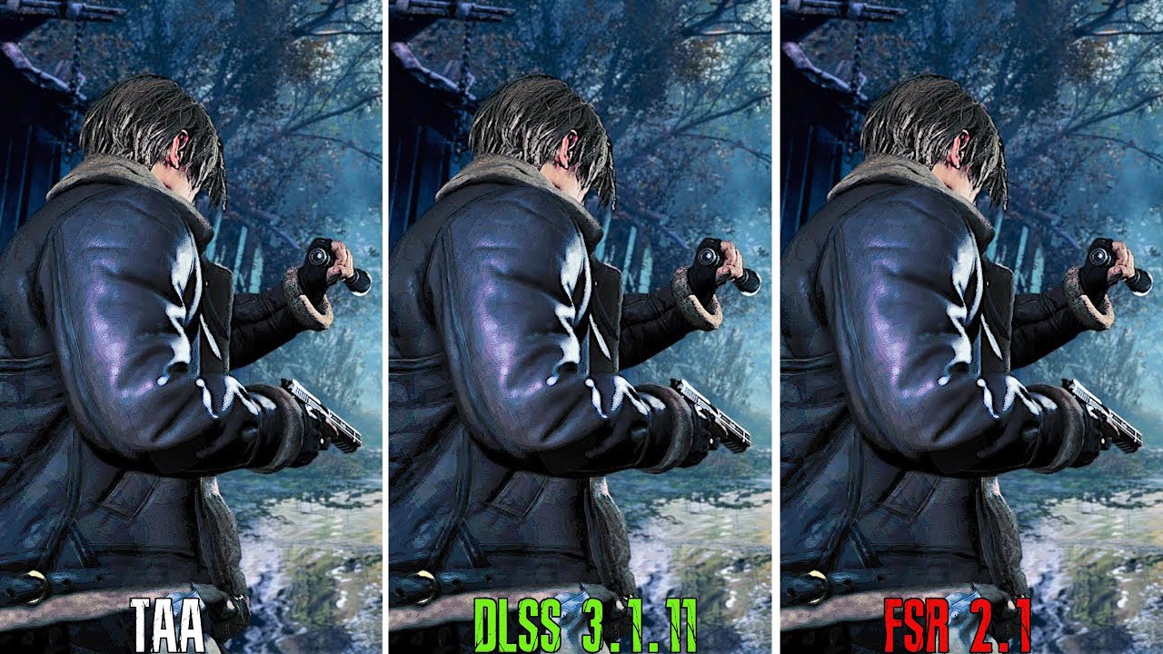 Resident Evil 4 Remake | Как установить мод DLSS | DLSS 3.1 против FSR 2.1 против TAA