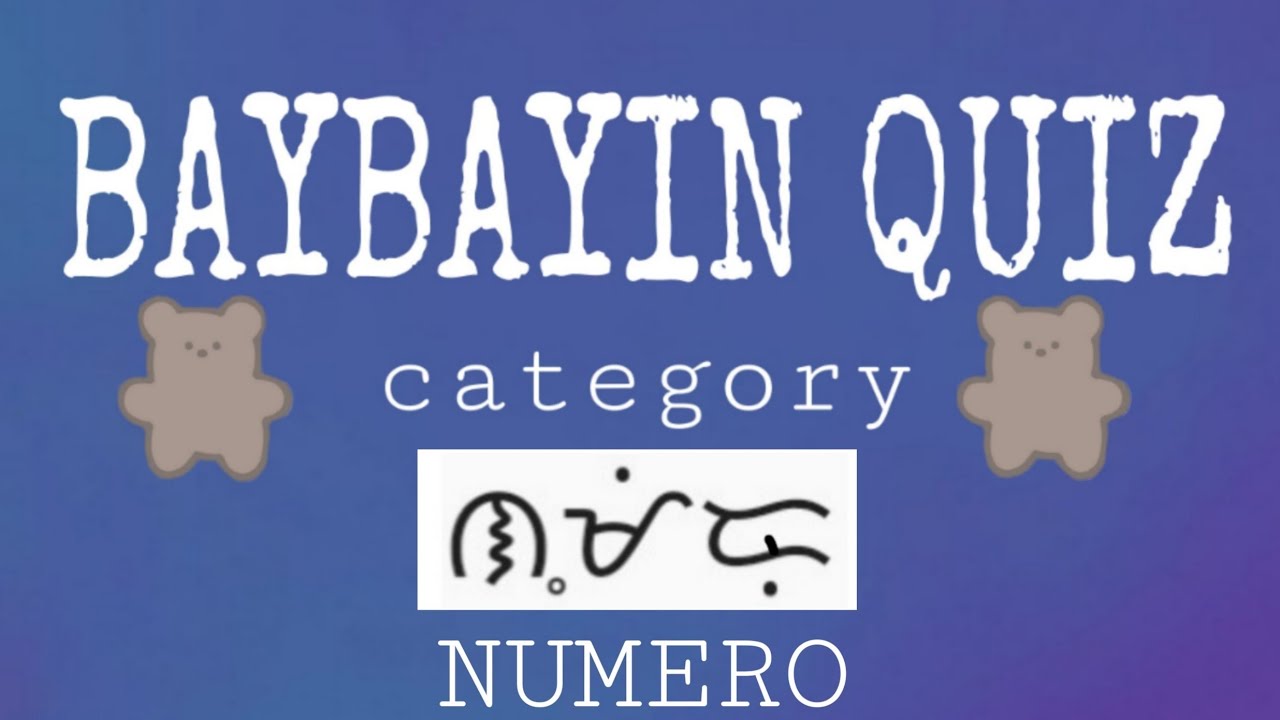 baybayin quiz#3 (number edition)