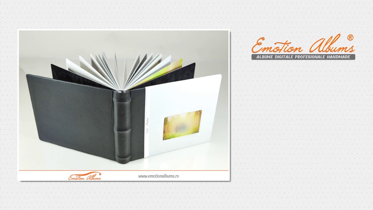 Album imitatie alb si negru | Albume foto alb si negru | Emotion Albums
