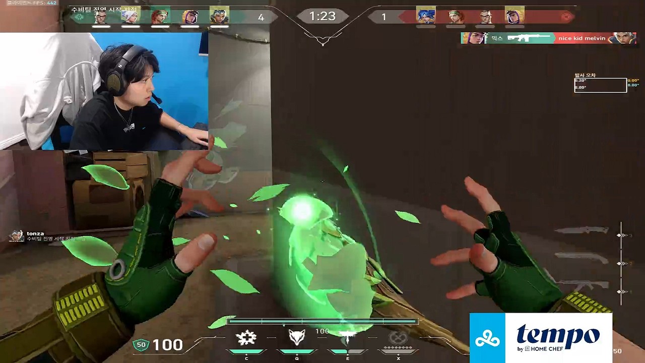 Skye Buff! split! C9 OXY PRO SKYE VALORANT RANKED GAMEPLAY