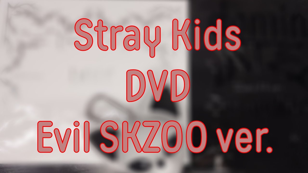 Распаковка Stray Kids DVD к туру, Evil SKZOO ver. альбом Do It 🦊