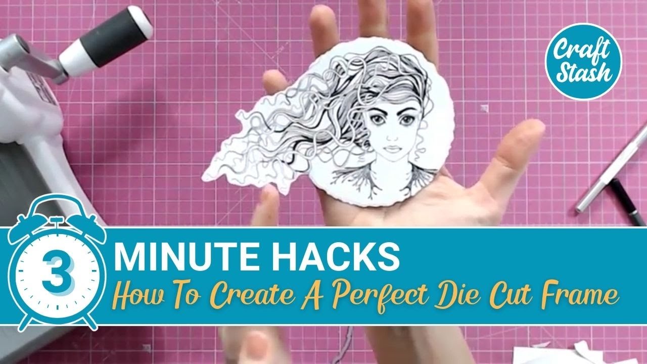 3 Minute Hack - How To Create A Perfect Die Cut Frame