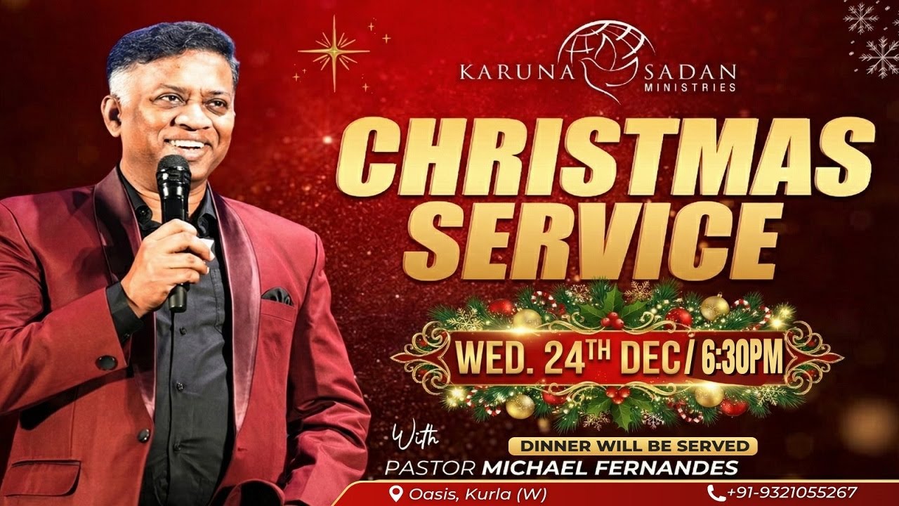 20251224 | KSM | CHRISTMAS SERVICE | [ LIVE 🔴 ] | Pastor Michael Fernandes