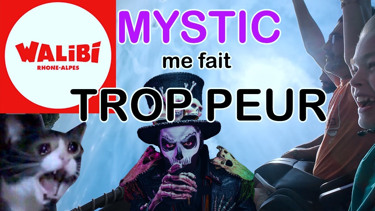 🎢03 - MYSTIC me fait trop PEUR ! (vlog Walibi Rhône-Alpes )