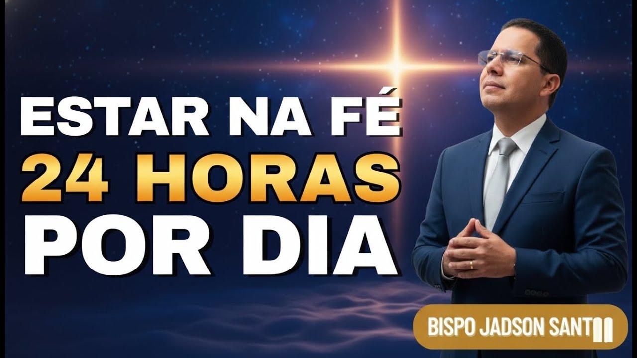 QUEM ESTÁ NA FÉ ENFRENTA QUALQUER GIGANTE | BISPO JADSON SANTOS