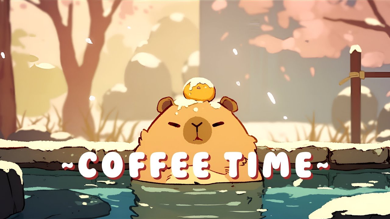 Capybara Chill Radio - Japanese-inspired Lofi Collection ~ Chill Session ~ 🦫 🌙 📖