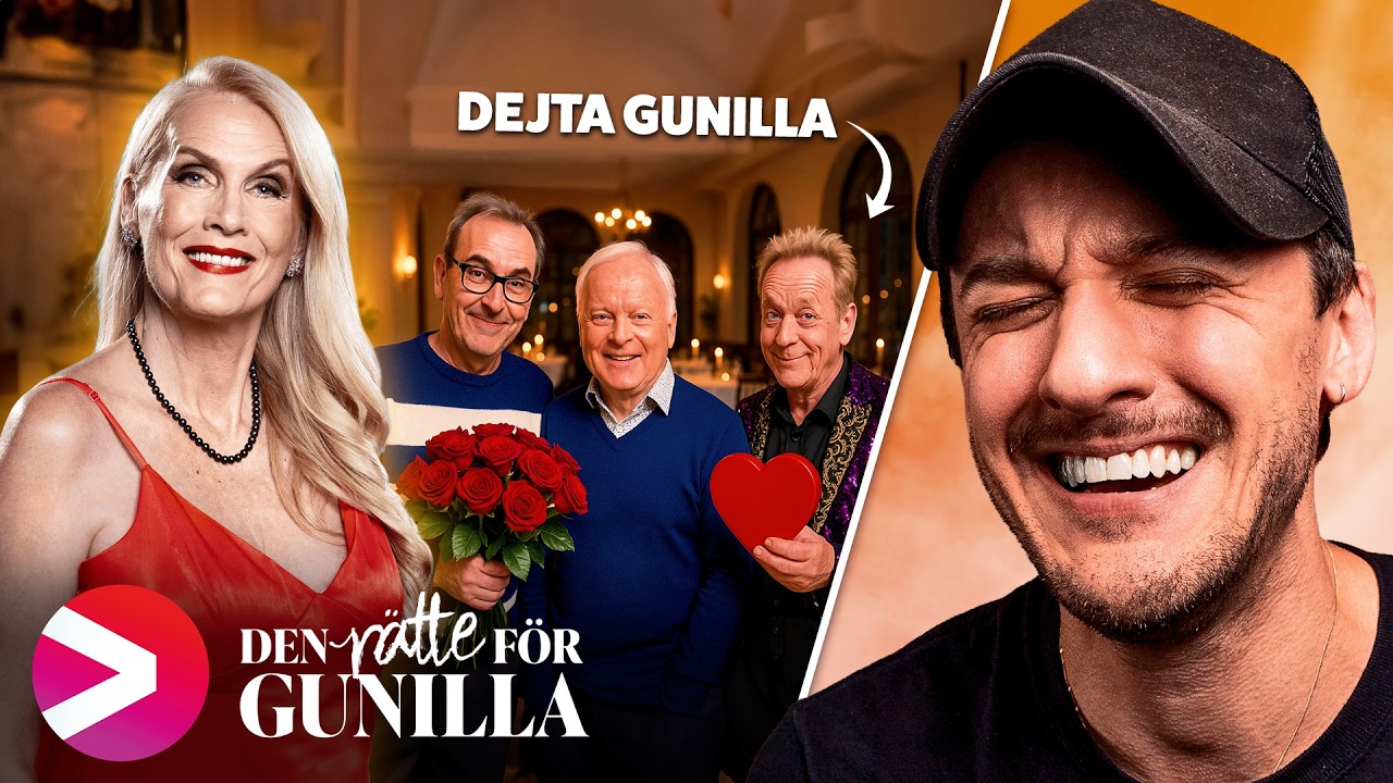 Gunilla Persson Har Ett Dejtingprogram (Och Det Är TOPPEN!) | Den Rätte För Gunilla | Avsnitt 1