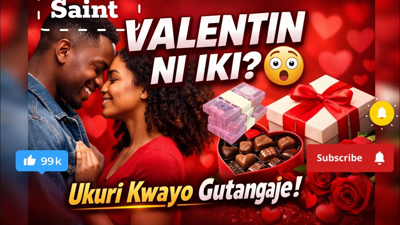 Saint Valentin ni iki? Amateka, Inkomoko n’Uko Wizihizwa mu Rwanda no ku Isi | Valentine’s Day 2026