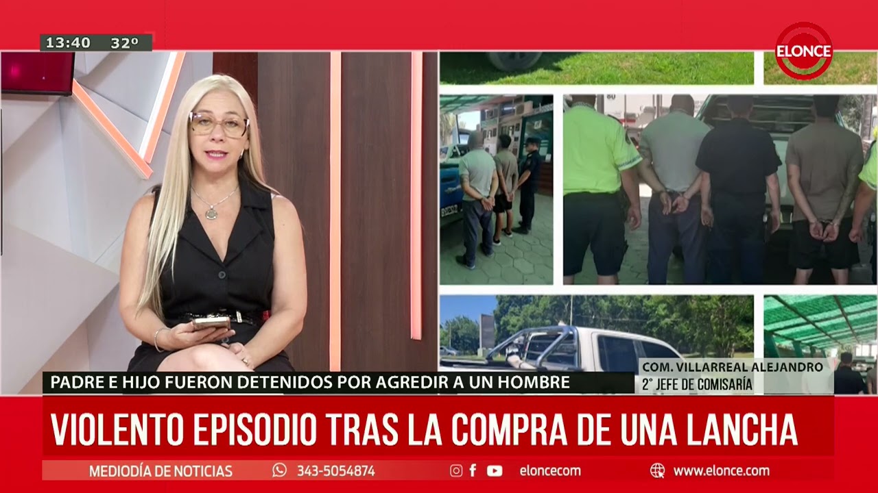 Violento incidente tras  trámite de certificación de firma por la venta de una lancha - Elonce