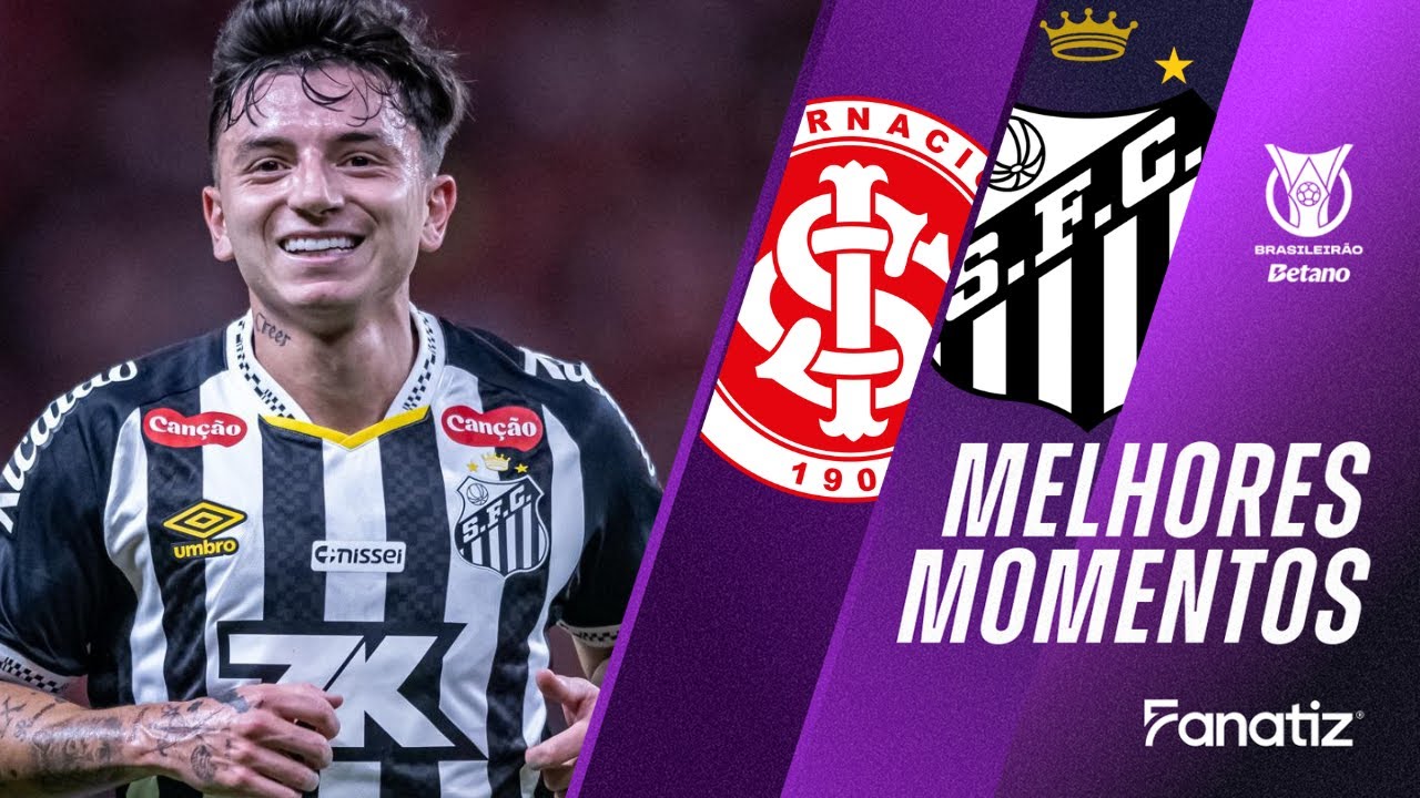 Internacional 1x1 Santos I Melhores momentos I Brasileir&atilde;o 2025