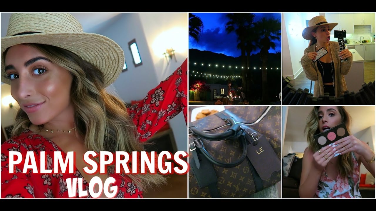 PALM SPRINGS! What I Pack & Mini HAUL! | Lauren Elizabeth