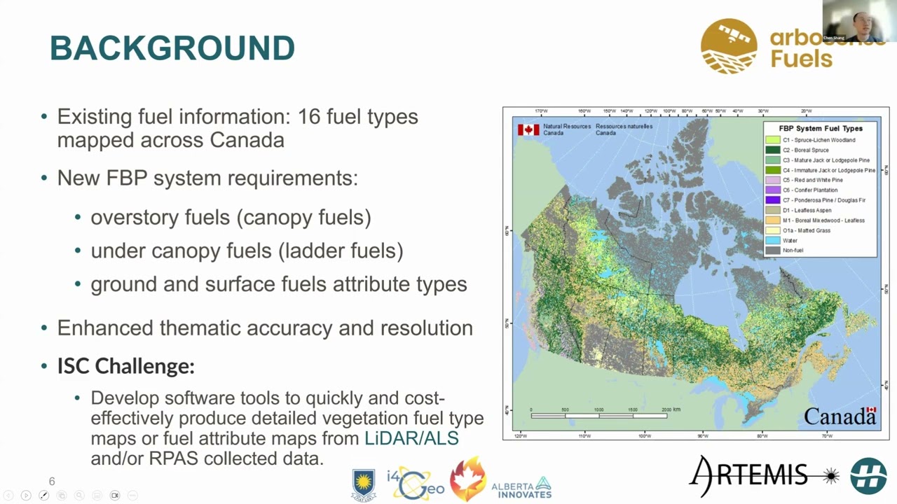 Forest fuel attribute mapping solution: Arbosense fuels (Lidar 100 micro-session 3)